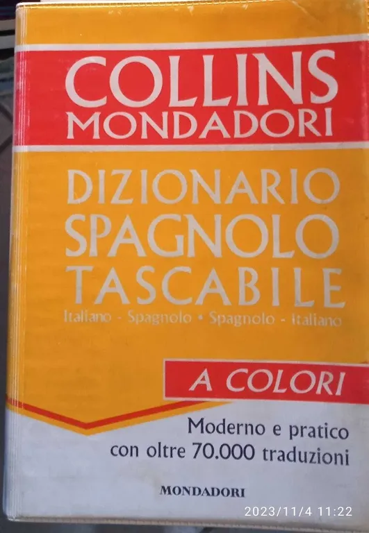 Dizionario spagnolo tascabile