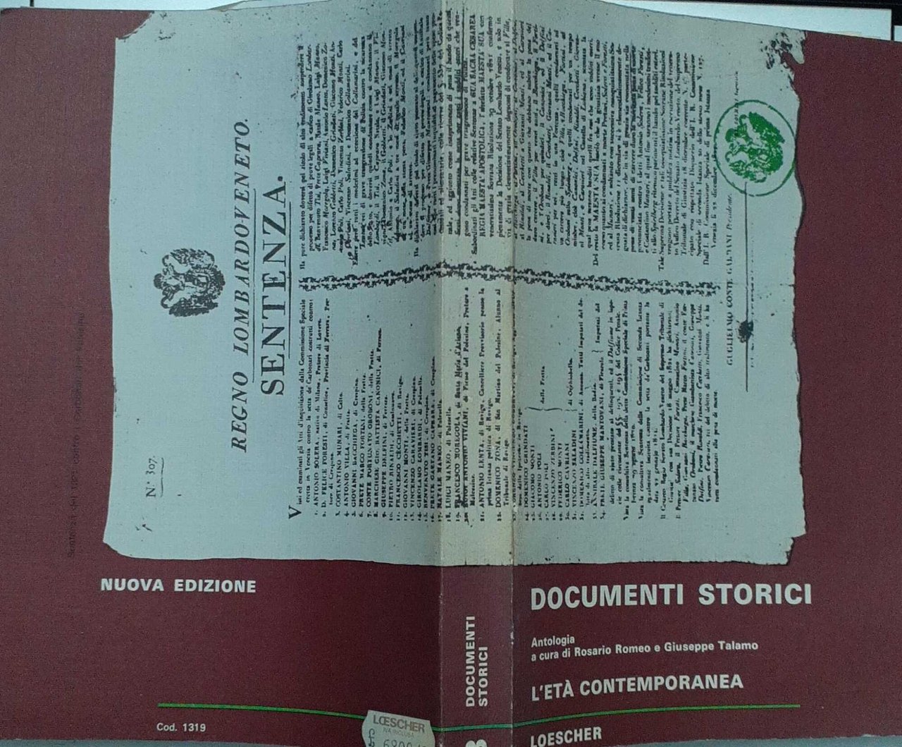 Documenti storici. Volume III. L' età contemporanea