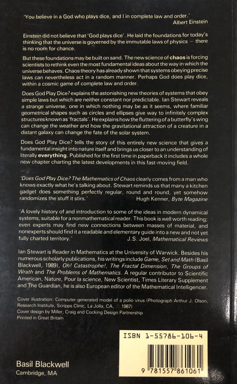 Does God Play Dice? The Mathematics of Chaos