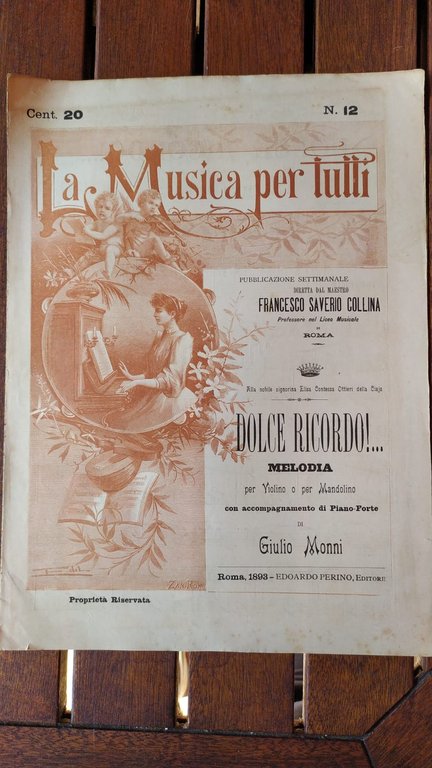 Dolce Ricordo!... Per violino o per mandolino | Immagine Gallery 2