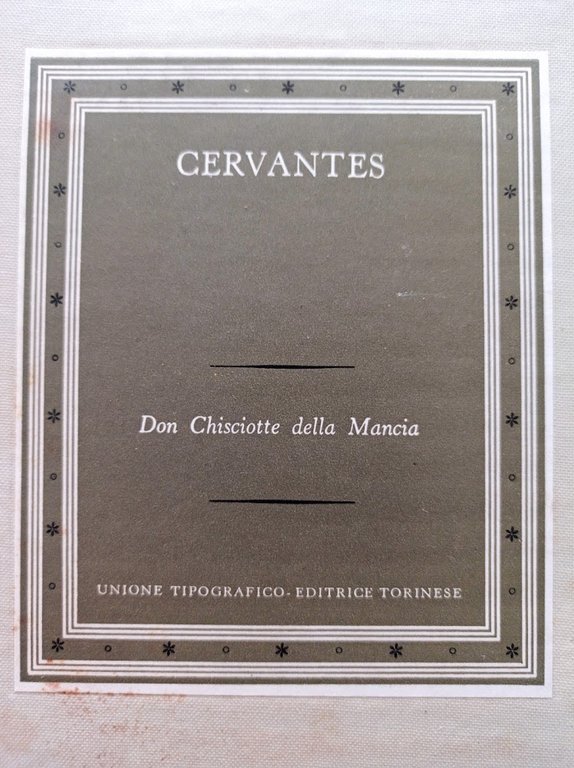 Don Chisciotte della Mancia Vol.1