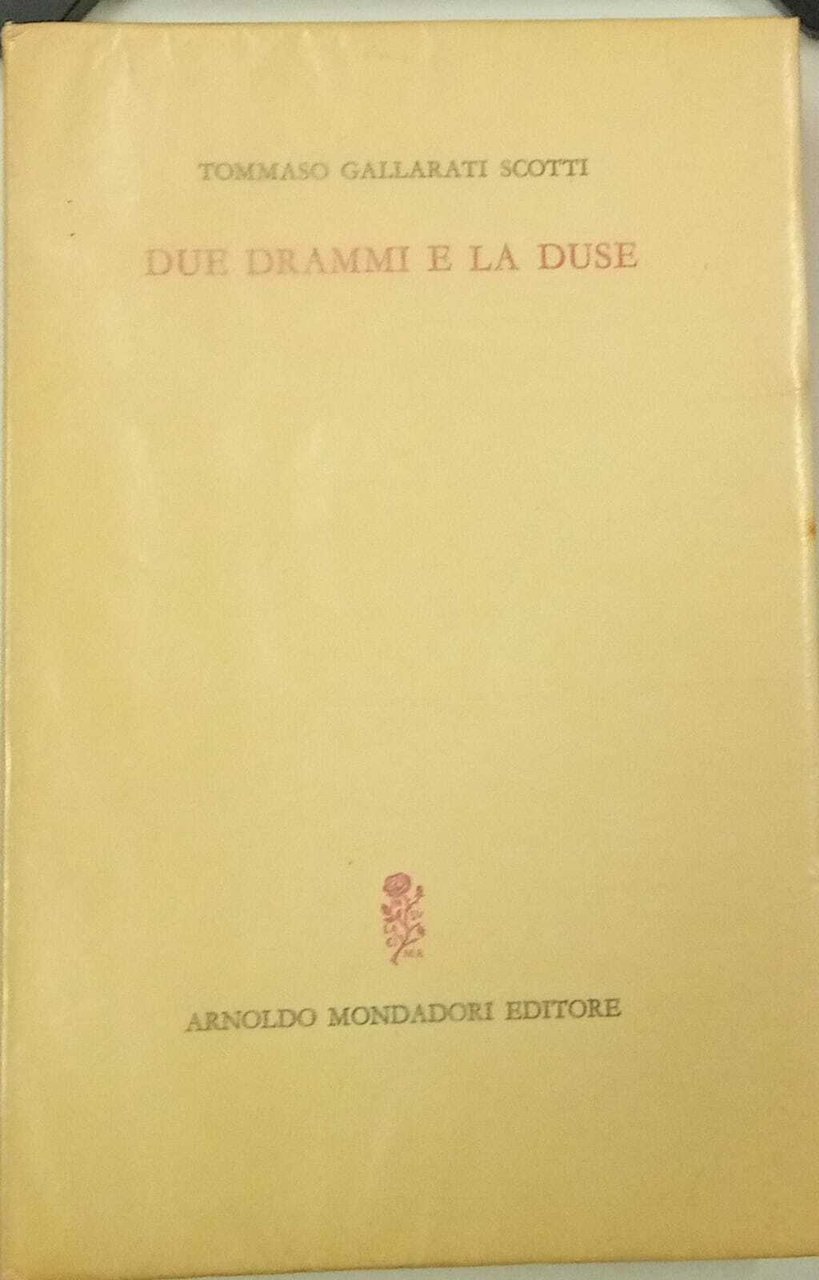 Due drammi e la duse | Immagine principale