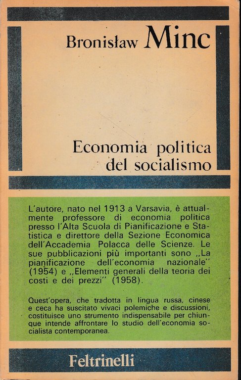 Economia politica del socialismo
