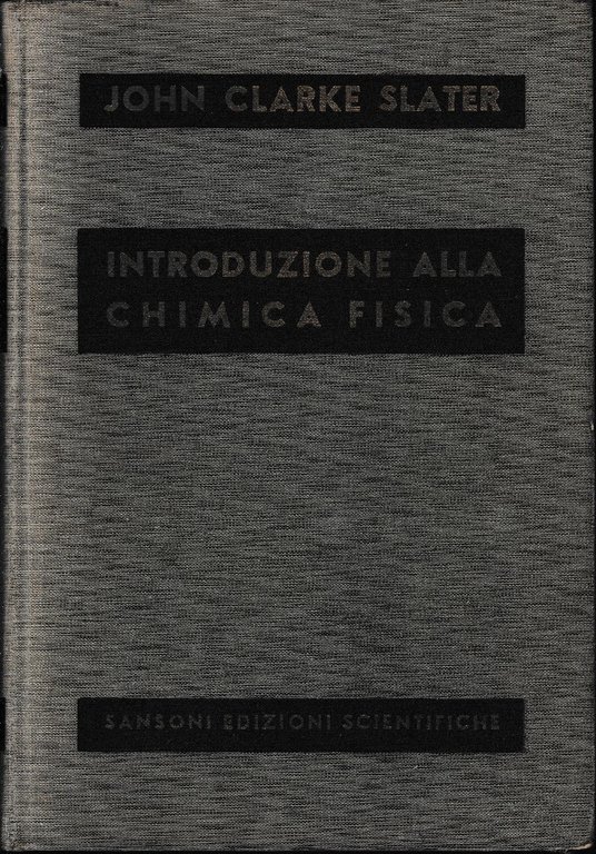 Educazione alla Chimica Fisica