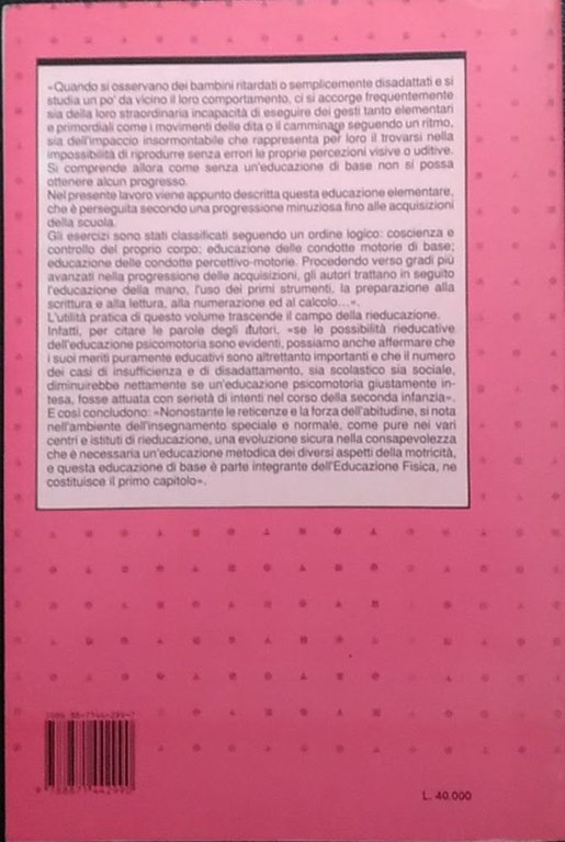 Educazione psicomotoria e ritardo mentale