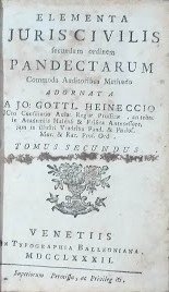 Elementa Juris Civilis secundum ordinem pandectarum. Tomus II | Immagine Gallery 3