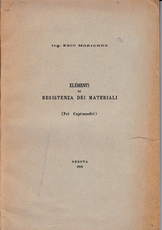 Elementi di resistenza dei materiali (pei capimastri) | Immagine Gallery 3