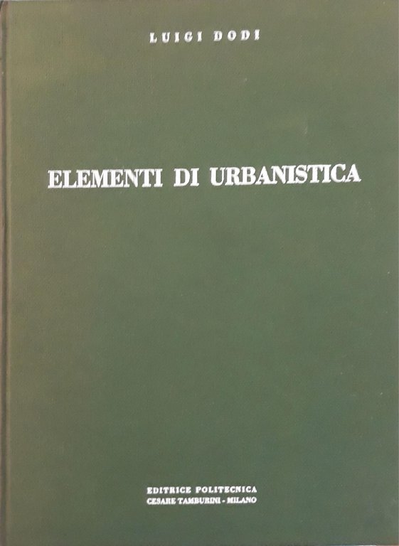 Elementi di Urbanistica