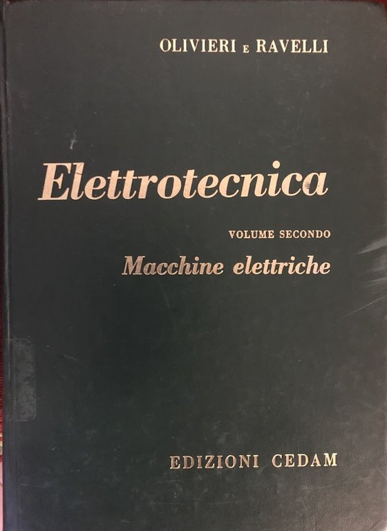 Elettrotecnica Vol. II Macchine elettriche