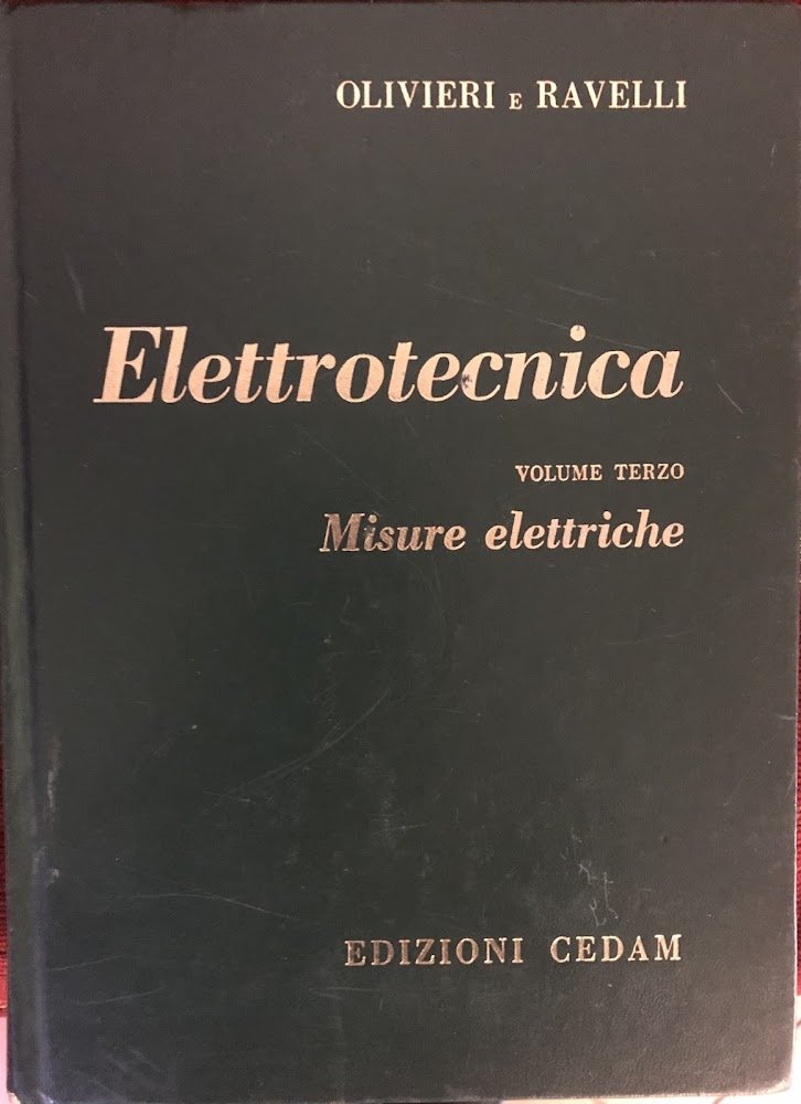 Elettrotecnica Vol. III Misure elettriche