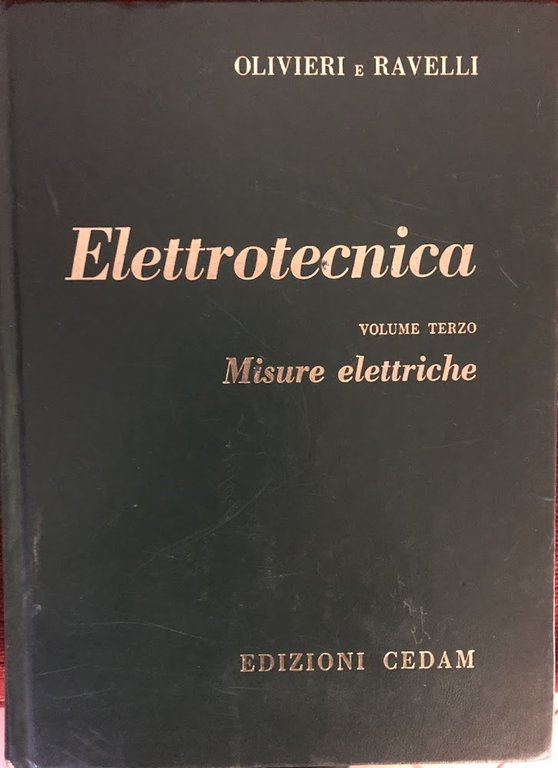 Elettrotecnica Vol. III Misure elettriche
