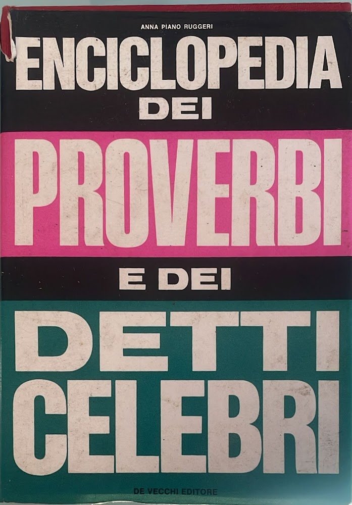 Enciclopedia dei proverbi e dei detti celebri | Immagine principale