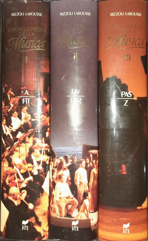 Enciclopedia della Musica (tre volumi)
