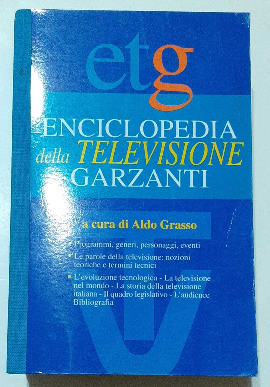Enciclopedia della televisione Garzanti | Immagine principale