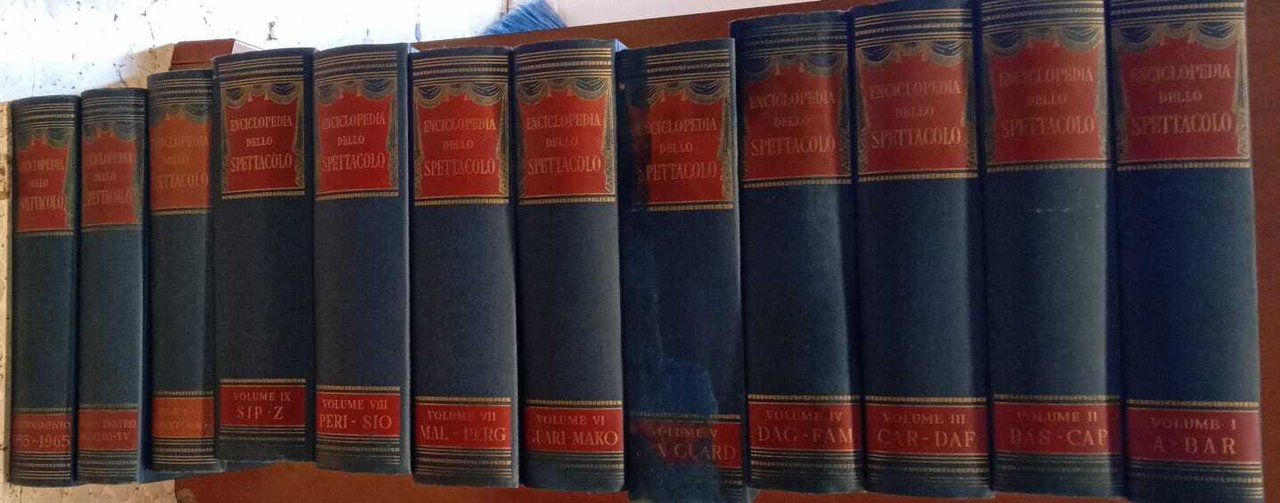 Enciclopedia dello spettacolo (12 volumi) | Immagine principale