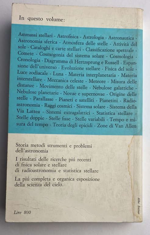 Enciclopedia Feltrinelli Fischer - 3 - Astronomia