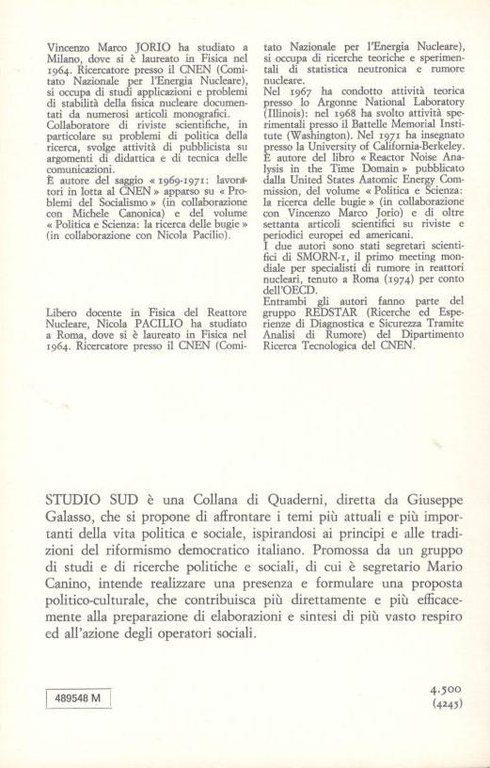 Energia in crisi? Il ruolo dell'energia nucleare: storia e politica