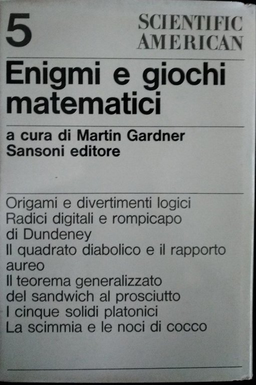 Enigmi e giochi matematici 5