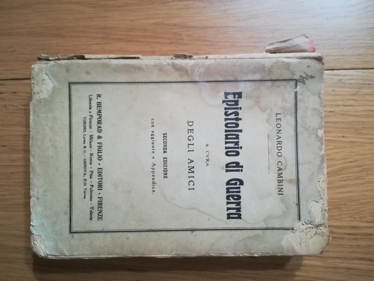 Epistolario di Guerra a cura degli amici | Immagine Gallery 2