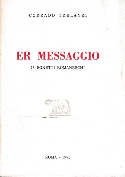 Er messaggio. 25 sonetti romaneschi | Immagine Gallery 2