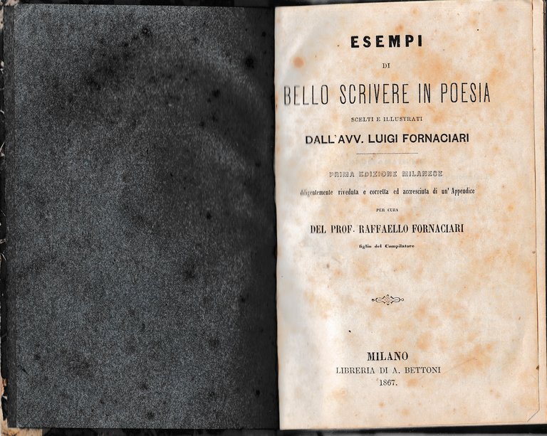 Esempi di bello scrivere in poesia