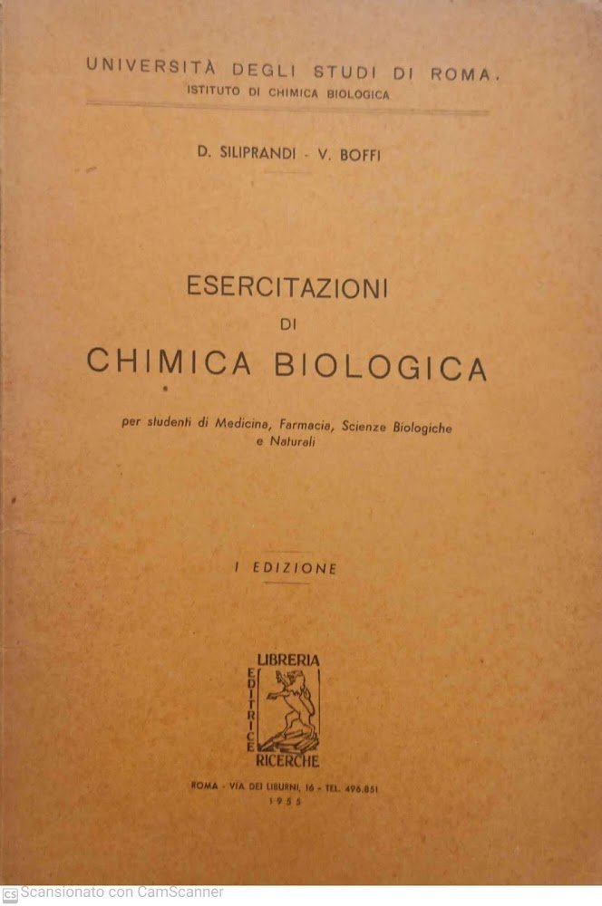 Esercitazioni di chimica biologica