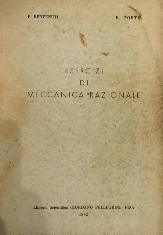 Esercizi di meccanica razionale | Immagine Gallery 2