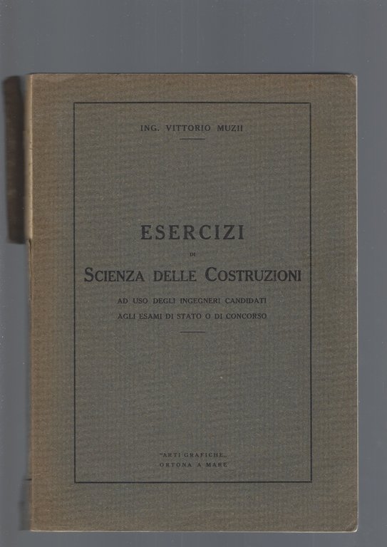 ESERCIZI DI SCIENZA DELLE COSTRUZIONI