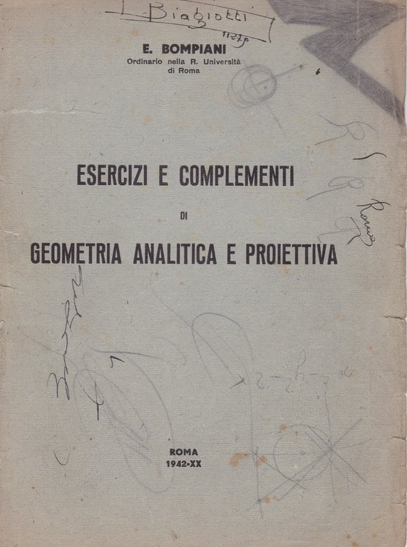 Esercizi e complementi di geometria analitica e proiettiva | Immagine Gallery 2
