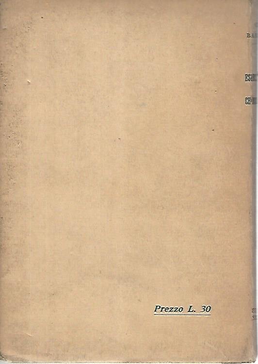 Esercizi numerici di chimica organica