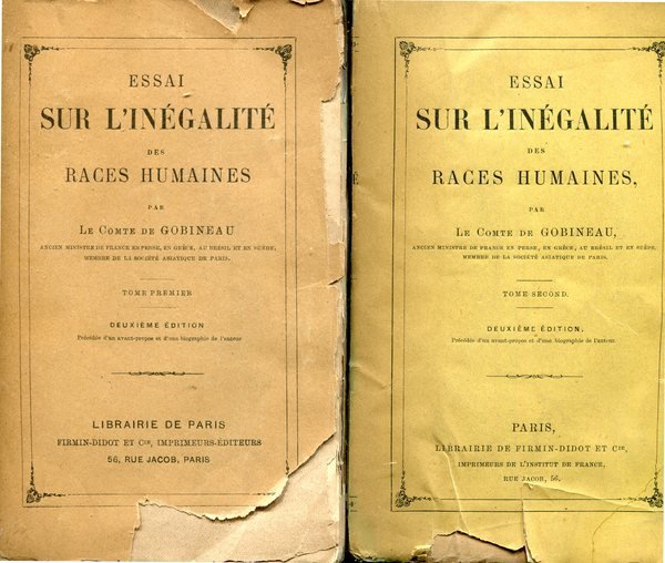 Essai sur l'inégalité des races humaines - Volume I e …