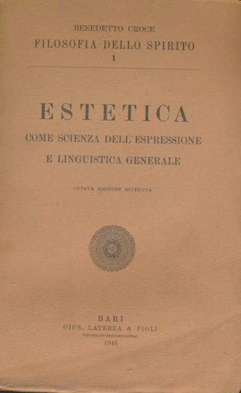 Estetica come scienza dell'espressione e linguistica generale