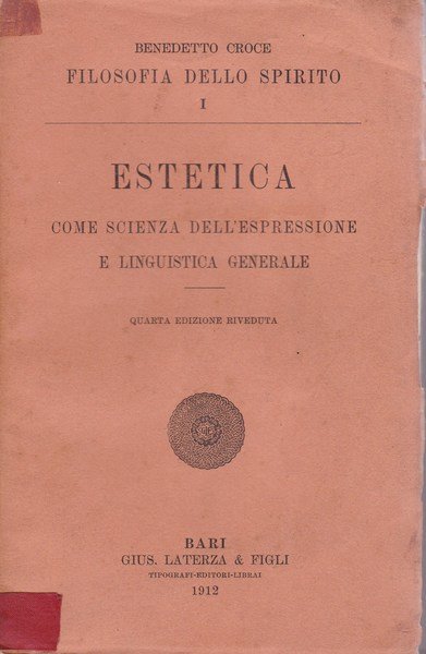Estetica come scienza dell'espressione e linguistica generale