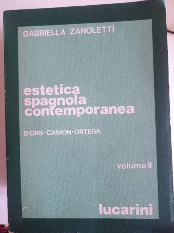 Estetica spagnola contemporanea
