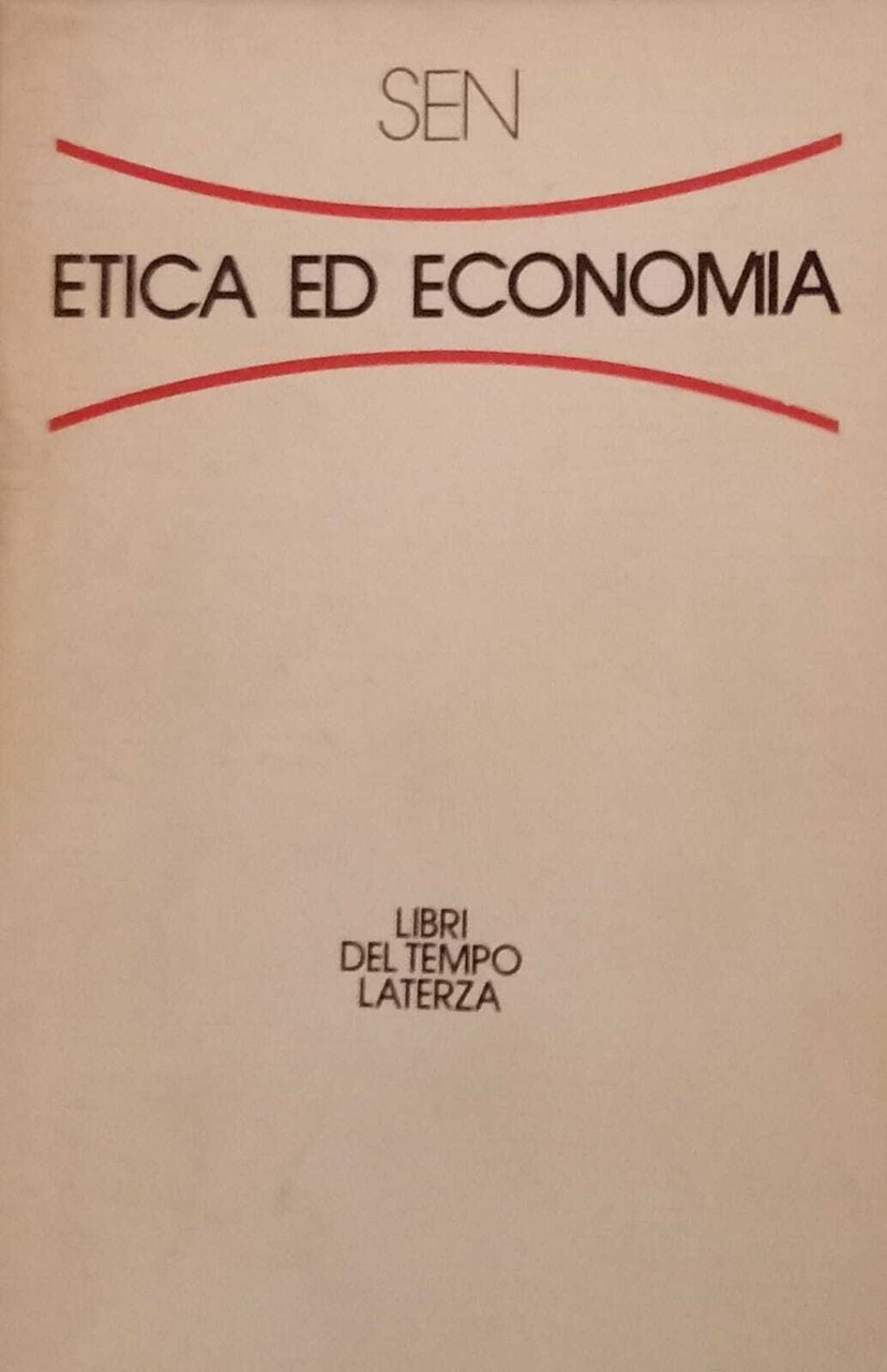 Etica ed economia.
