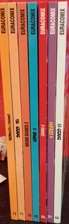 Euracomix tuttocolore dal n. 66 al n. 72. | Immagine Gallery 2