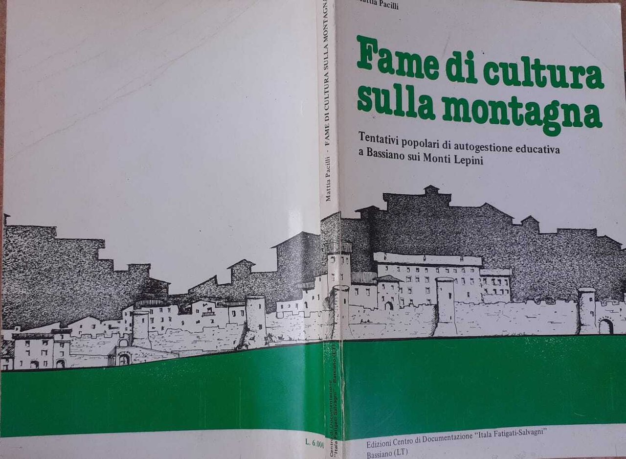 Fame di cultura sulla montagna