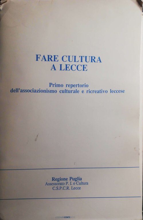 Fare cultura a Lecce | Immagine Gallery 2
