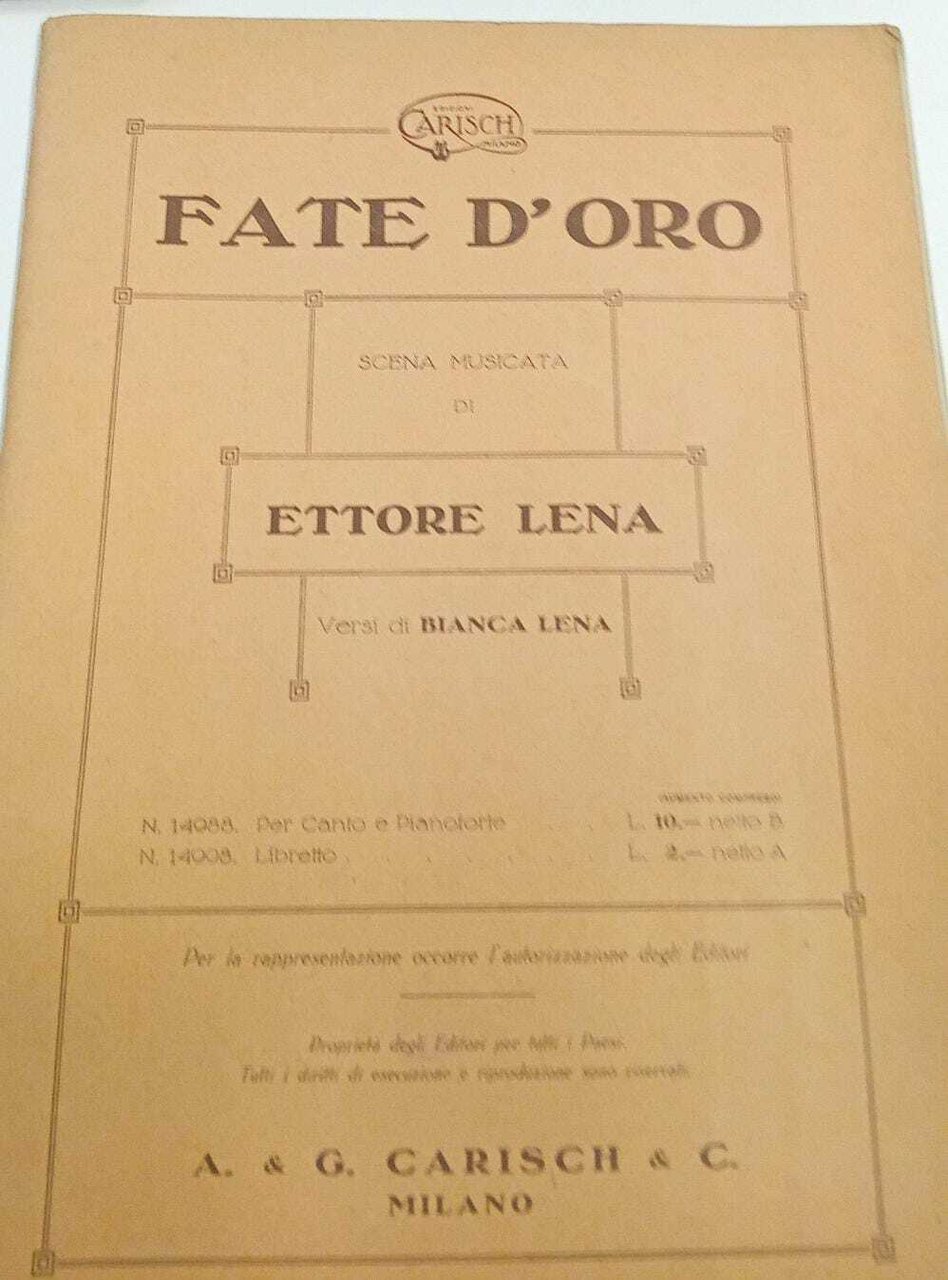 Fate d'oro | Immagine principale