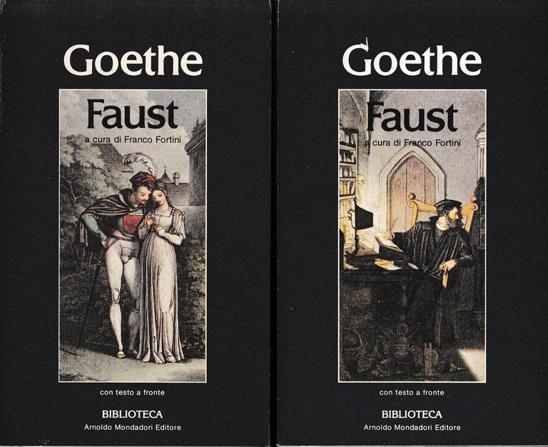 Faust, due volumi. Testo Tedesco a fronte.