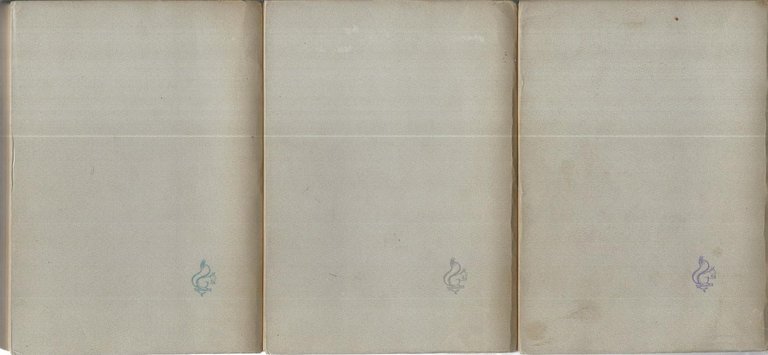 Favola di un luogo della terra. Libro II. Tomo I-II-III