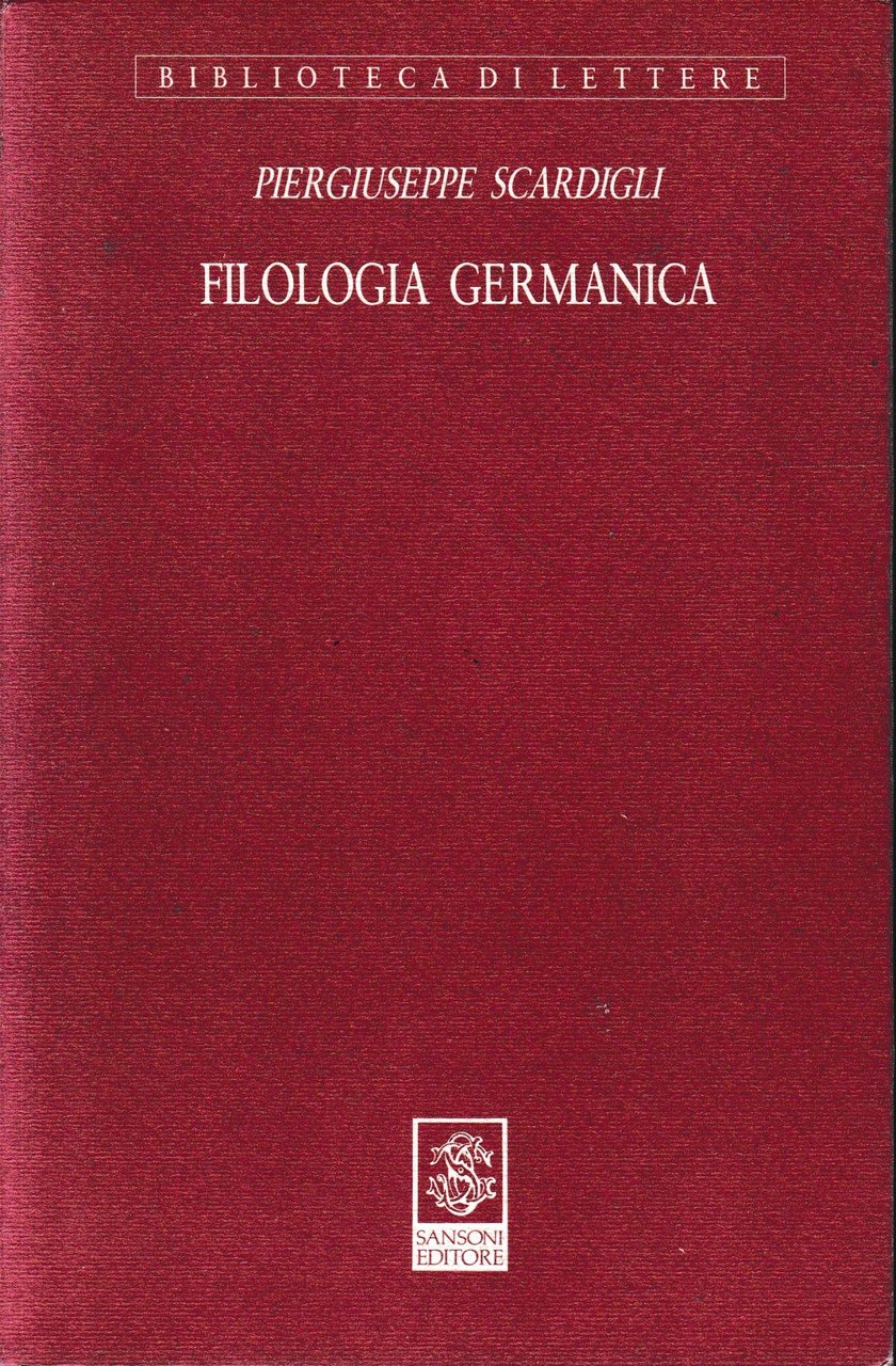 Filologia germanica.