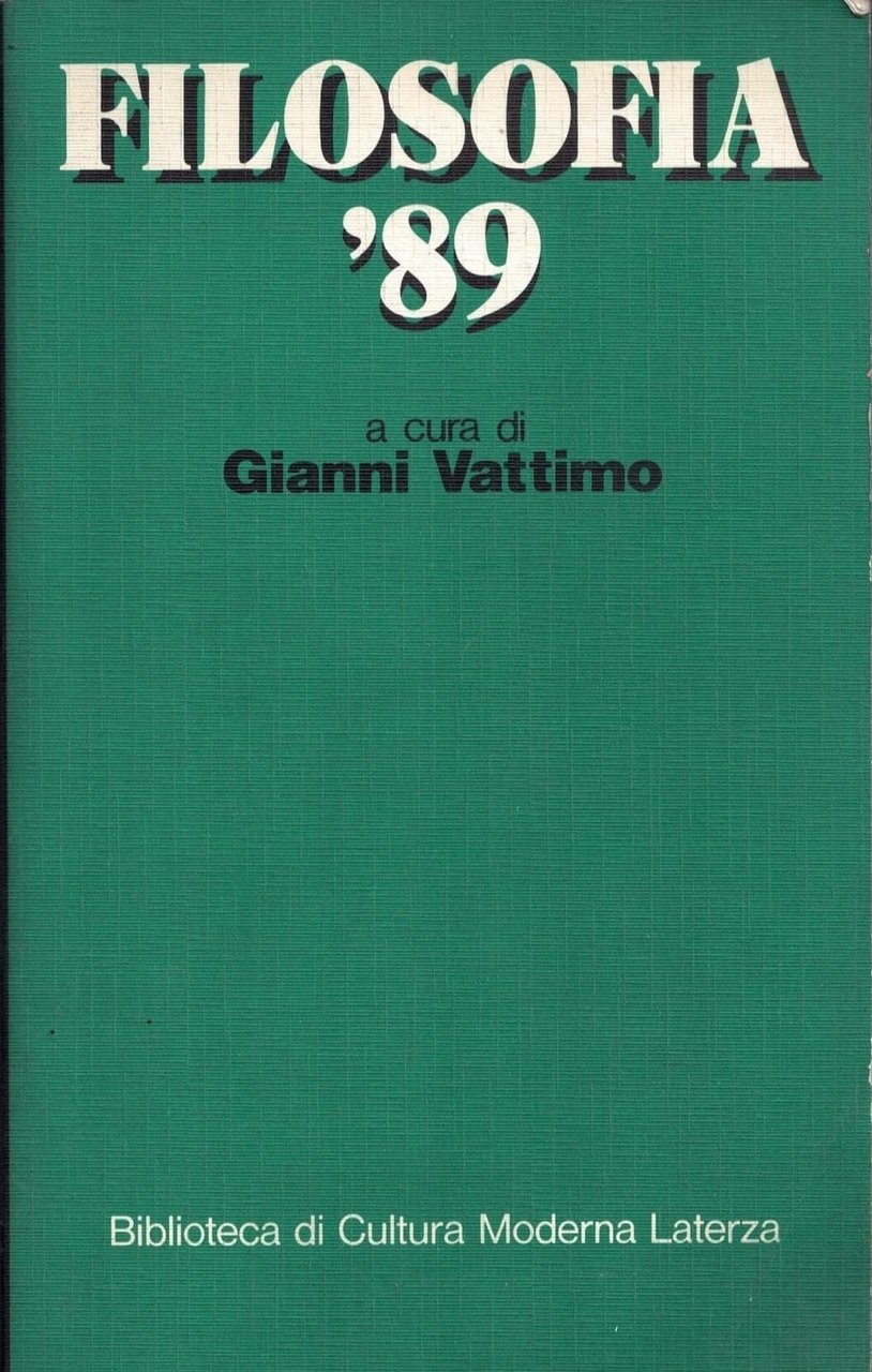 Filosofia '89