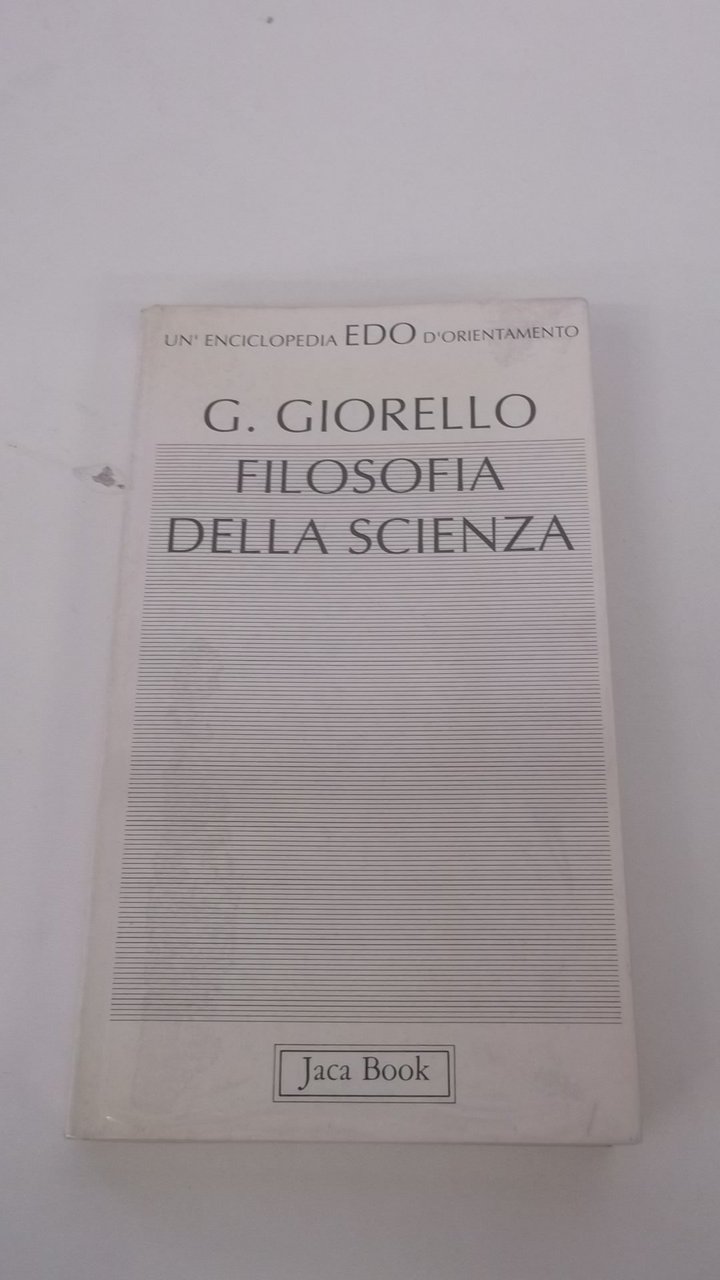 Filosofia della scienza