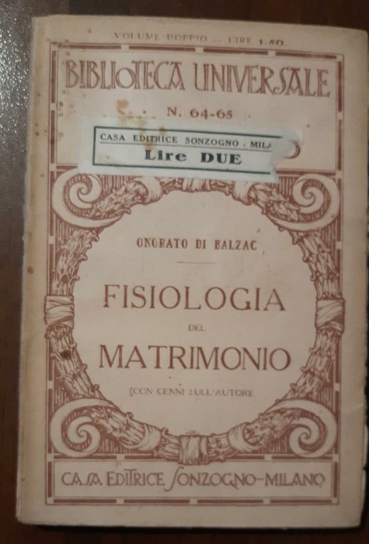 Fisiologia del Matrimonio