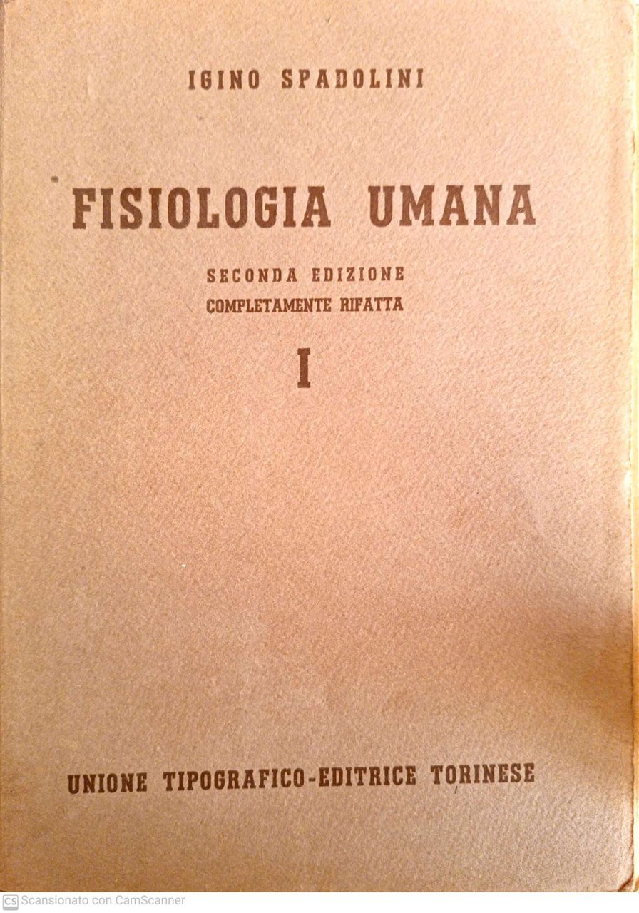 Fisiologia umana Vol. 1 | Immagine principale