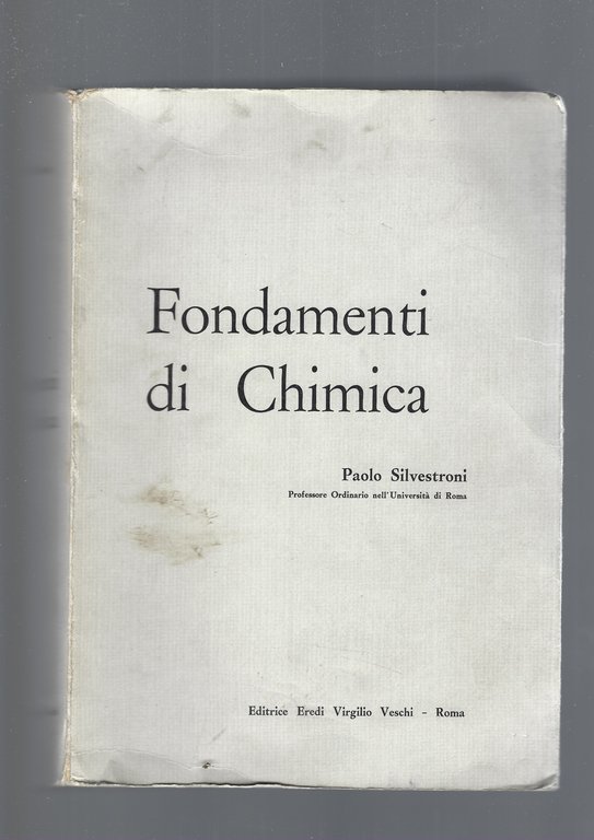 FONDAMENTI DI CHIMICA