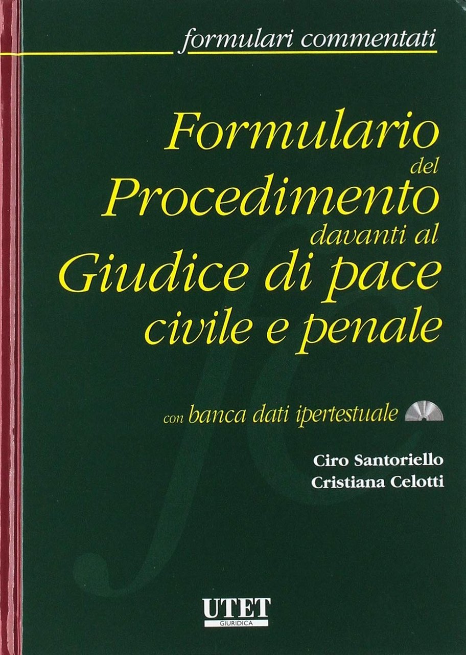 Formulario del procedimento davanti al giudice di pace civile e … | Immagine principale