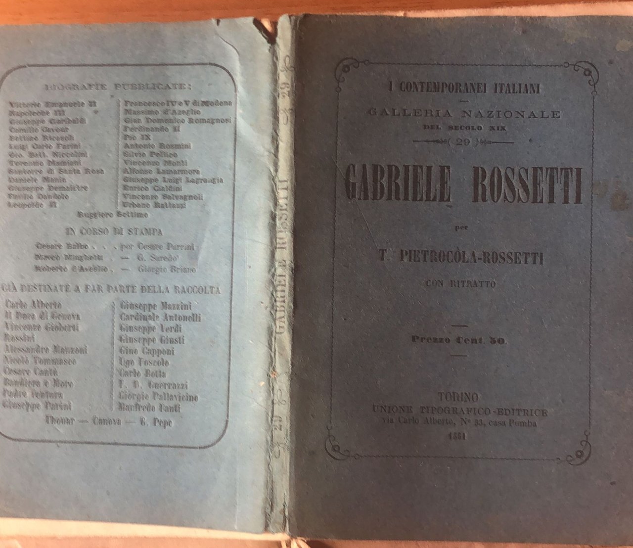 Gabriele Rossetti | Immagine principale