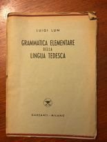 gGrammatica elementare della lingua tedesca